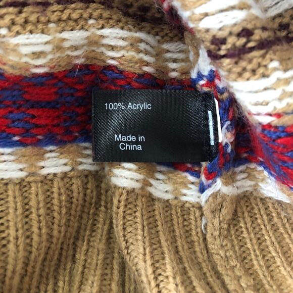 Lane Bryant Women's Size 22/24 Fair Isle Button-up Cardigan - Picture 7 of 8